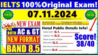 IELTS LISTENING PRACTICE TEST 2024 WITH ANSWERS  07112024 [upl. by Vachel305]