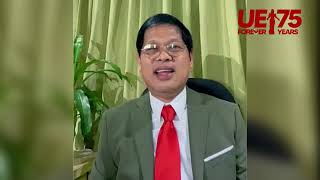 Happy 75th Anniversary UE  Mr Leonardo Cuaresma Jr [upl. by Bohner]