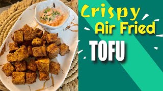 How to make Crispy Air Fried Tofu [upl. by Fujio]