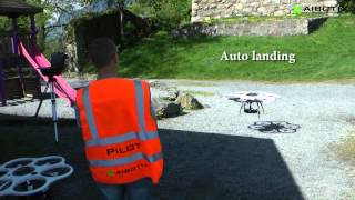 Aerial Inspection with the Aibot X6 UAV Schloss Blatten Swiss [upl. by Martijn]