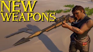 ALL NEW WEAPONS EXPLAINED Blow Dart Grapple Gun Double Barrel Knives [upl. by Bagley]