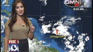 Sheena Parveen Weather Girl Meteorologist Tampa Florida [upl. by Sharma]