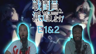 COMBATANTS WILL BE DISPATCHED EPISODE 1 amp 2 REACTION  KONOSUBAS BIG BROTHER [upl. by Solorac]