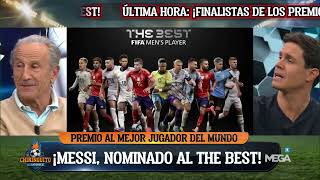 🔥 La REACCIÓN de EDU AGUIRRE a la NOMINACIÓN de MESSI al THE BEST [upl. by Sehcaep]