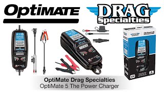 OptiMate Drag Specialties EN OptiMate 5 The Power Charger [upl. by Naitsihc]