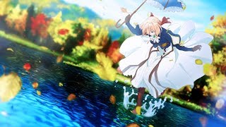 Violet Evergarden  Parasol Scene HD [upl. by Arakahs]