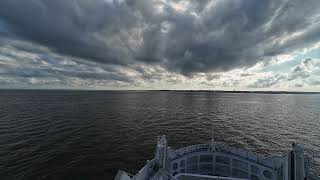 Helsingborg Sweden to Helsingør Denmark Ferry [upl. by Just]