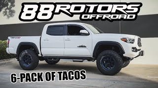 2023 TOYOTA TACOMA LIFTED ON KING SUSPENSION AND 2857017 TIRES [upl. by Jeavons]