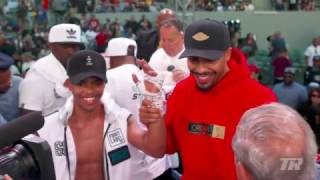 Shakur Stevenson vs Edgar Brito  Highlights [upl. by Ramey]