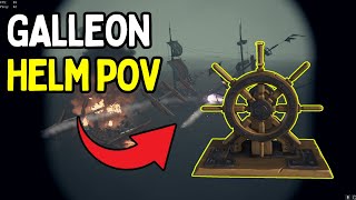 Sea of Thieves Galleon HG PvP Helm POV [upl. by Onateyac452]