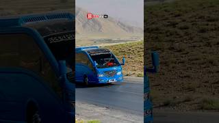 Hino RN8j Road Bullet Bus  New Shandar Road Bullet Bus bus travel busline [upl. by Yasmeen]