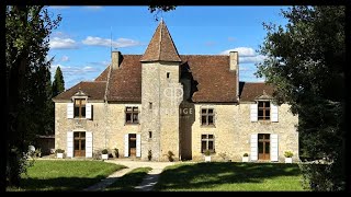 A Beautiful Chateau with Medieval Origins Gironde Aquitaine France [upl. by Jair]