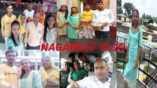 Nagarkot Dham Travel Vlog 🙏⚘️।My First Travel Vlog। Nagarkot Dham Kangra Himachal Pradesh [upl. by Atsira]