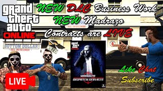 🔴LIVE🔴 GTA V Online NEW DLC Bottom Dollar Bounties Bounty Work  NEW Martin Madrazo Contracts gtav [upl. by Arelc]