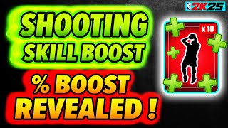 FINALLY  BOOST of Shooting Skill Boost Revealed on NBA 2K25 [upl. by Hamfurd137]