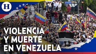 ¡Venezuela en crisis 13 muertos y más de 700 detenidos tras protestas contra reelección de Maduro [upl. by Polito472]