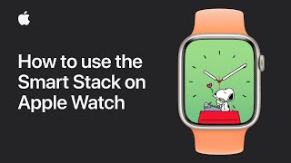 How to use the Smart Stack on Apple Watch  Apple Support [upl. by Suoicerp722]