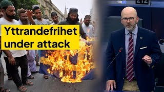 Islamister attackerar yttrandefriheten  Islamist attack on freedom of speech [upl. by Lakin]