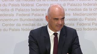 10082020  Bundesrat Alain Berset  Änderung des Erwerbsersatzgesetzes [upl. by Naehgem217]