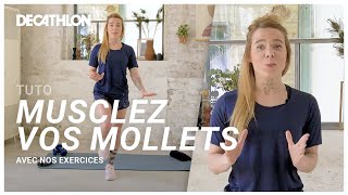 SÉANCE  Quels exercices pour muscler ses mollets  💪 I Decathlon [upl. by Grewitz160]