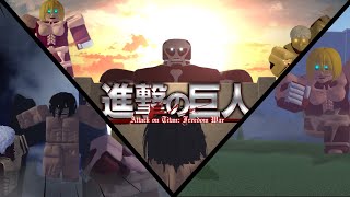 Attack on Titan Freedom War  Warriors Duty  ROBLOX  AOTFW [upl. by Ykroc]