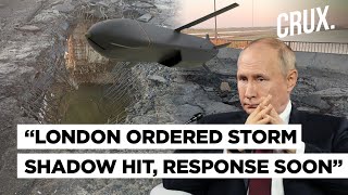 quotStorm Shadowquot Hits CrimeaKherson Bridge Ukraine Defies Russia Warning To NATO On Missile Strikes [upl. by Yrekcaz]