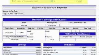 Doculivery Pay Stub QuickStart Demo [upl. by Yentyrb140]