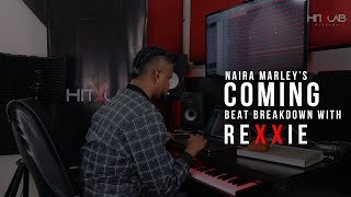 NAIRA MARLEY  COMING FT BUSISWAAH Beat Breakdown By REXXIE [upl. by Eilraep]