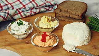 Frischkäse aus Joghurt einfach selber machen  nur 2 Zutaten  Labneh Rezept  Labneh recipe [upl. by Sacram164]