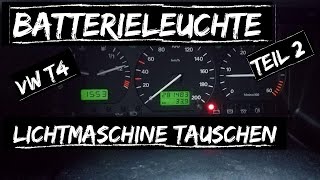 VW T4 Lichtmaschine Teil 2  LIMA TAUSCHEN [upl. by Stokes]