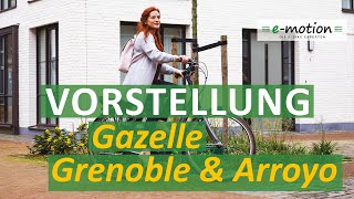 Gazelle Arroyo und Grenoble  2020  Rücktritt amp Freilauf eBikes [upl. by Finegan]