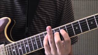 C Ionian Scale 3 notes per string guitar [upl. by Tharp]