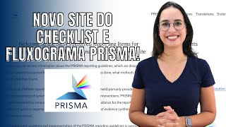 NOVO SITE PRISMA 2024 Checklist e Fluxograma para Revisões Sistemáticas [upl. by Engelbert]