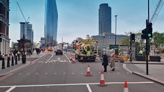 Works on Blackfriars Bridge Bus Lane suspended [upl. by Cindee530]