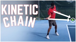 How to Perform Kinetic Chain on the Forehand [upl. by Eanyl]