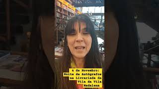 Nesta segunda 4 de novembro na Livraria da Vila da Vila Madalena acidadeinvisível [upl. by Aicia117]