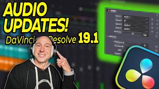 AUDIO Updates in DaVinci Resolve 191  Thank You BlackmagicDesignOfficial [upl. by Inaj]