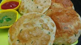 luchi recipe  मैदे की पूड़ी  Tasty amp crispy maide ki pudi luchi [upl. by Mundt]