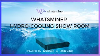 WhatsMiner Hydrocooling Show Room in Bellefonte PA USA [upl. by Adnihc]