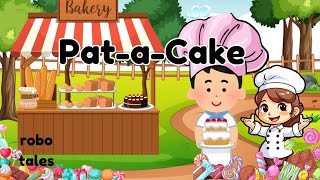 Pat a Cake Song CoComelonrobotales NurseryRhymes pinkfong bebefinn cartoon robogeniekidssongs [upl. by Kirit]