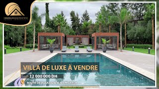 Villa de luxe à vendre Route Ouarzazate Marrakech [upl. by Haleehs16]