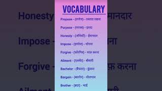 Vocabulary 245 trending english languageskills MCGMActiveTeacher languageproficiency [upl. by Cosimo31]