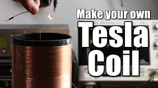 Make your own Tesla Coil Part 1  Slayer Exciter Circuit [upl. by Rukna]