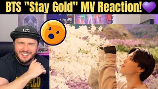 BTS  quotStay Goldquot MV Reaction Half Korean Reacts [upl. by Neliak]