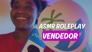 ASMR CASEIRO Roleplay vendedora de feira [upl. by Bonns]