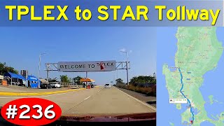 Road Trip 236  TPLEX to STAR Tollway La Union to Batangas  Apr 2022 [upl. by Ycrem]