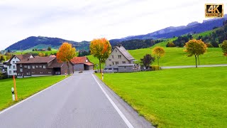 🍂 Lovely Autumn in Switzerland 🇨🇭 🍁 Spectacular Swiss Landscape with Colorful Autumn Vibes  swiss [upl. by Surtimed]