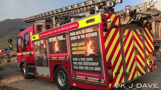 Saddleworth Moor Fire 27062018 [upl. by Eelanej]