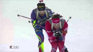 Biathlon World Cup 1 20152016  Single Mixed Relay [upl. by Sioux220]