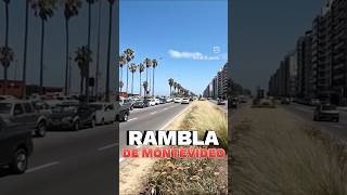 RAMBLA de montevideo en URUGUAY así son [upl. by Eeznyl]